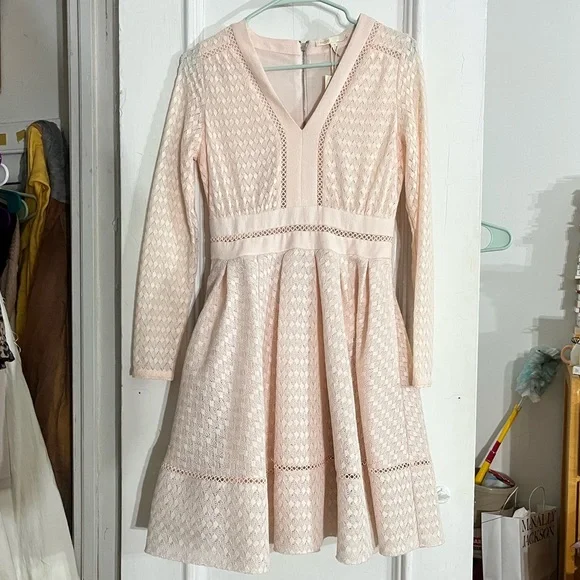 Maje Lace skater dress